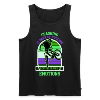 Unbenanntes Projekt 62 - Men's Premium Organic Tank Top - black - Front - AI Model Male 178 light (178cm)