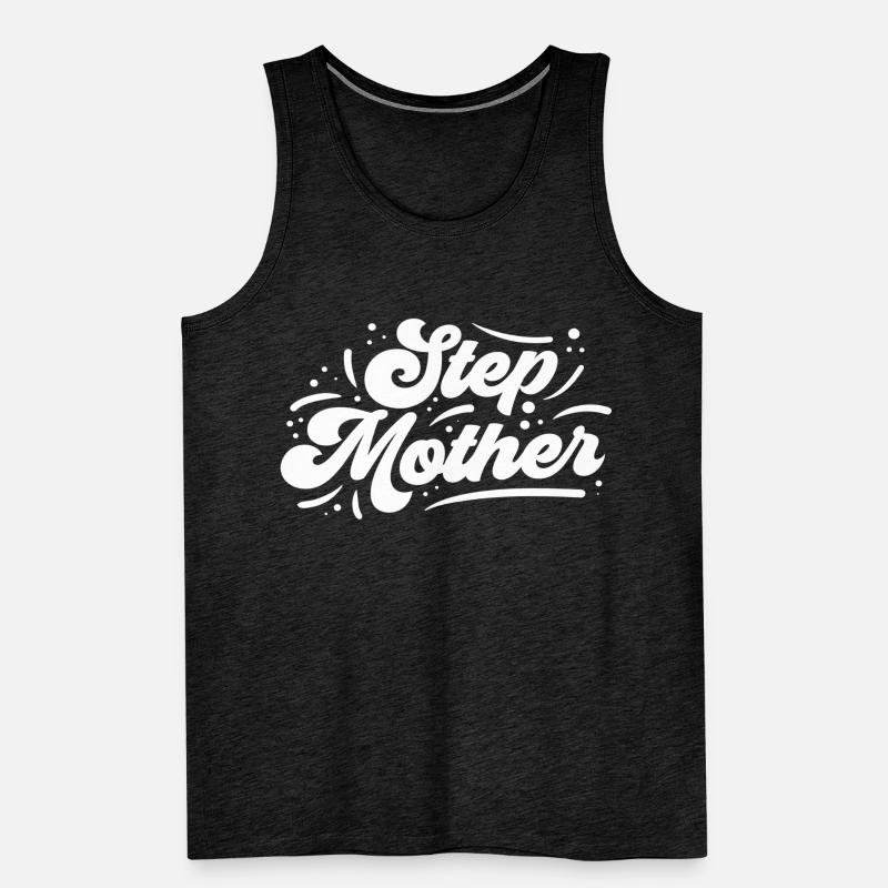 Stiefmutter Stepmother Ziehmutter Pflegemutter Männer Premium Bio Tank Top