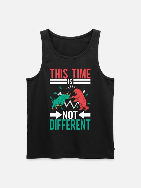 Shares Shareholder Investor - Men's Premium Organic Tank Top - black