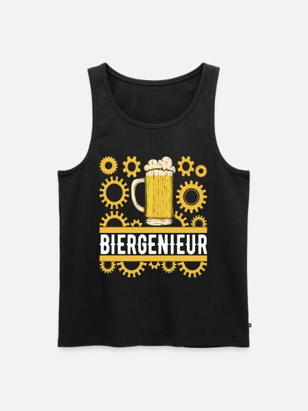 Beer brewers Beer brewing - Men's Premium Organic Tank Top - black