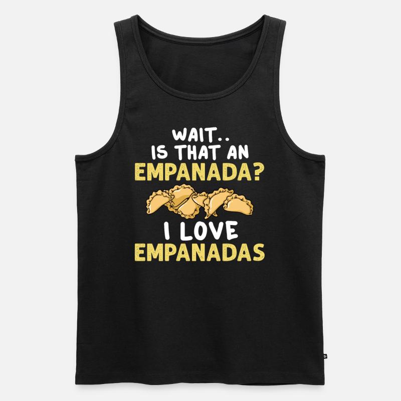 Empanada Argentine Dumpling Espagne - Débardeur bio Premium Homme - noir