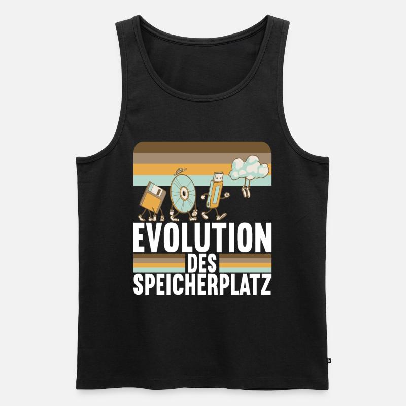 Programmierer Informatiker - Männer Premium Bio Tank Top - Schwarz
