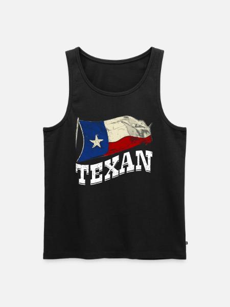 Texan Sayings Texas Pride - Men's Premium Organic Tank Top - black