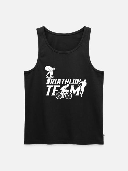 Triathlon Team Triathlete Triathlete Triathlons - Men's Premium Organic Tank Top - black