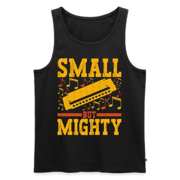 Harmonica Harmonica - Men's Premium Organic Tank Top - black - Front - Michal (187cm)