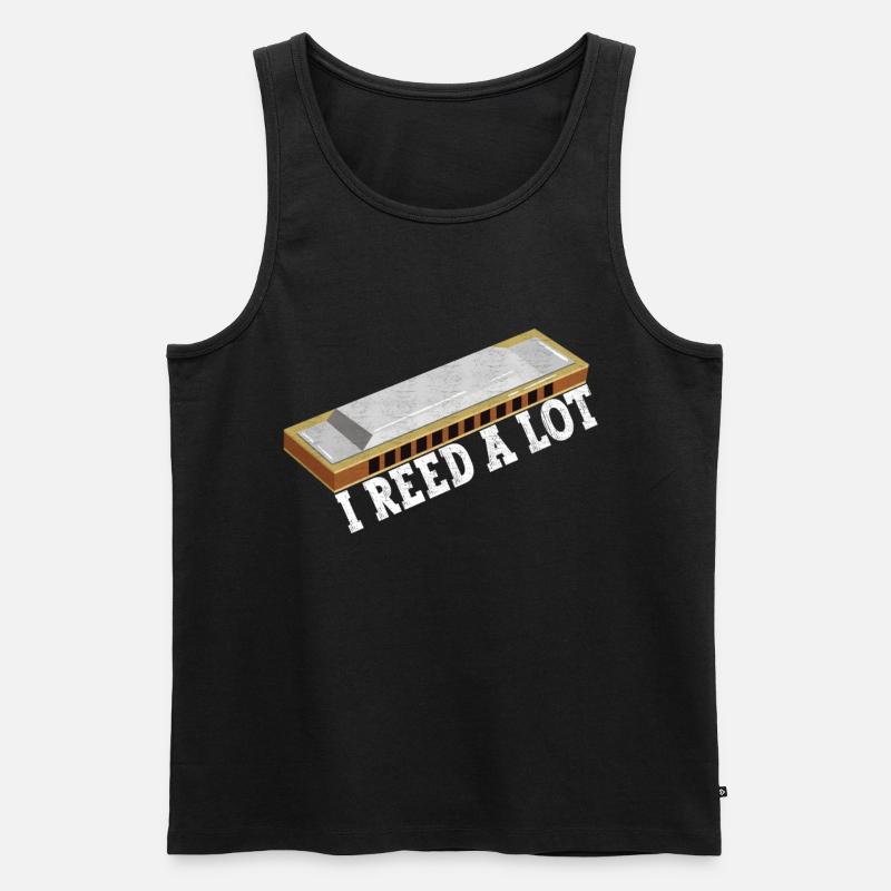 Harmonica Harmonica - Débardeur bio Premium Homme - noir