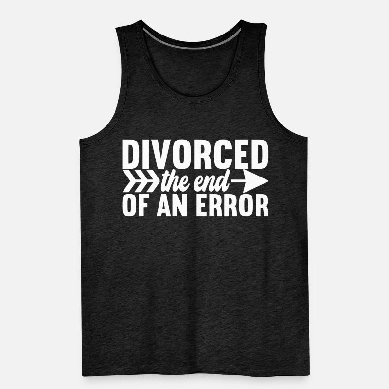 Divorce Divorced Men's Premium Organic Tank Top