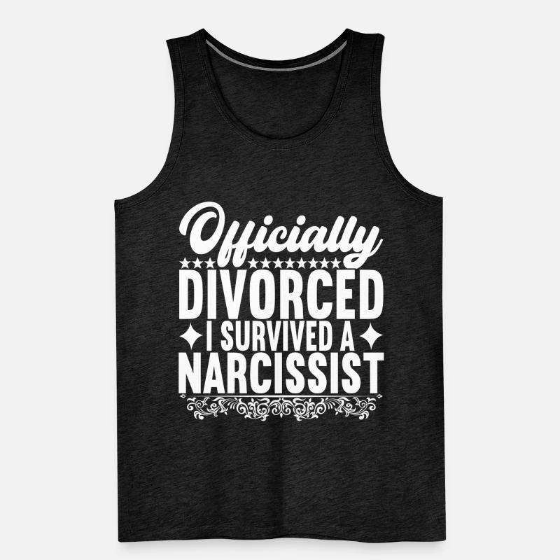 Divorce Divorced Men's Premium Organic Tank Top