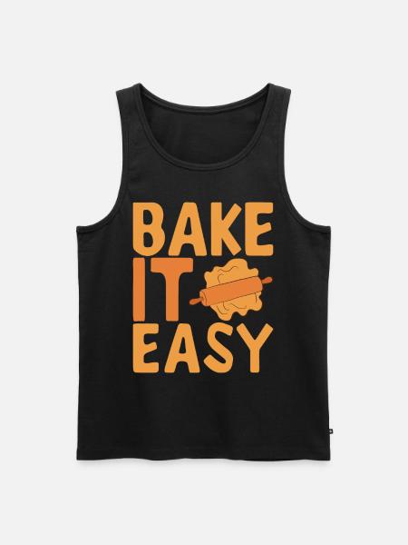 Bäcker Bäckerei Backen - Männer Premium Bio Tank Top - Schwarz