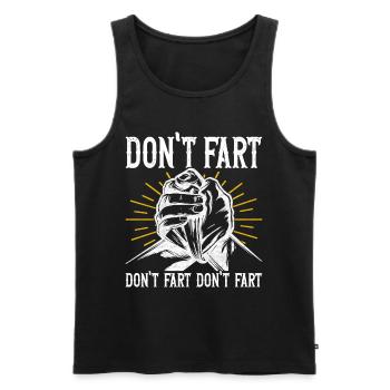 Armdrücken Armwrestling - Männer Premium Bio Tank Top - Schwarz - Vorne - Michal (187cm)