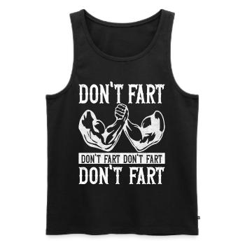 Armdrücken Armwrestling - Männer Premium Bio Tank Top - Schwarz - Vorne - Michal (187cm)