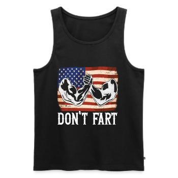 Armdrücken Armwrestling - Männer Premium Bio Tank Top - Schwarz - Vorne - Michal (187cm)
