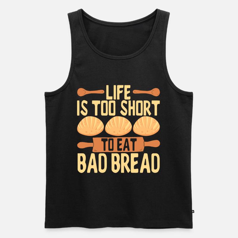 Baker Bakery Baking - Men's Premium Organic Tank Top - black
