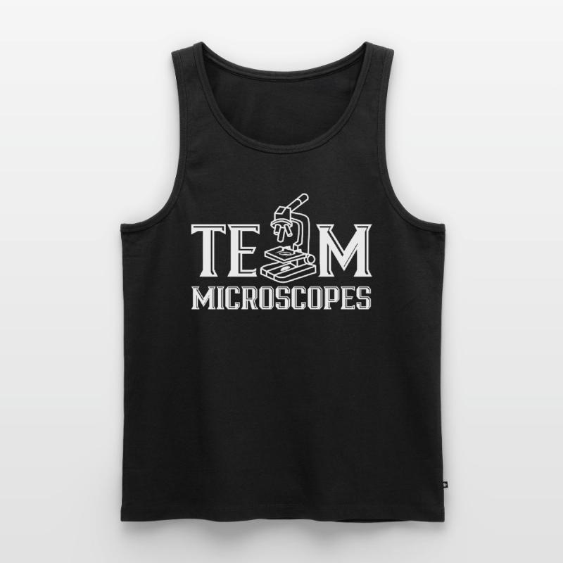 Équipe Microscopes Microscopes Microscope Dictons Débardeur bio Premium Homme