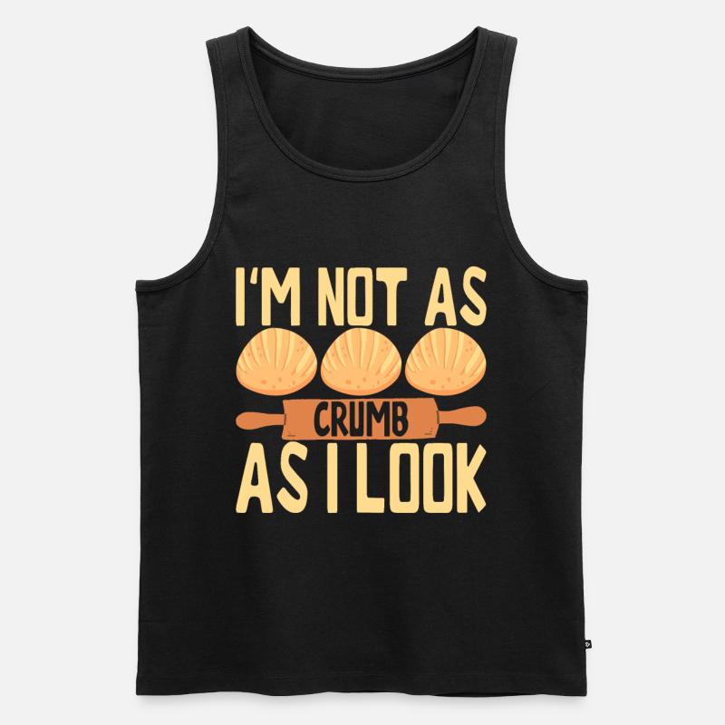 Bäcker Bäckerei Backen - Männer Premium Bio Tank Top - Schwarz