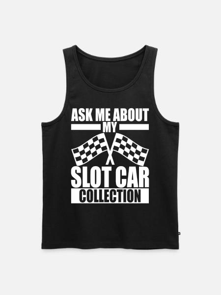 Slotcar Slotracing - Men's Premium Organic Tank Top - black