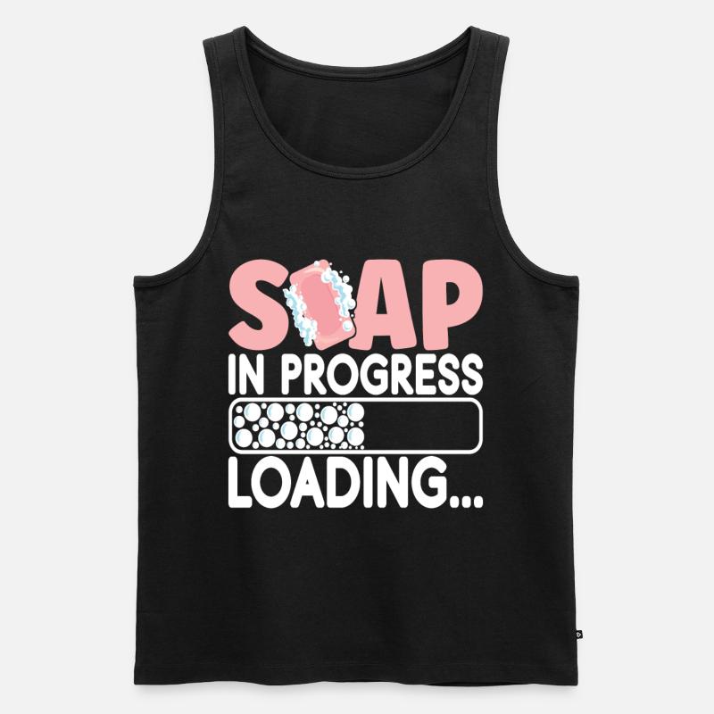 Soap maker soap making - Men's Premium Organic Tank Top - black