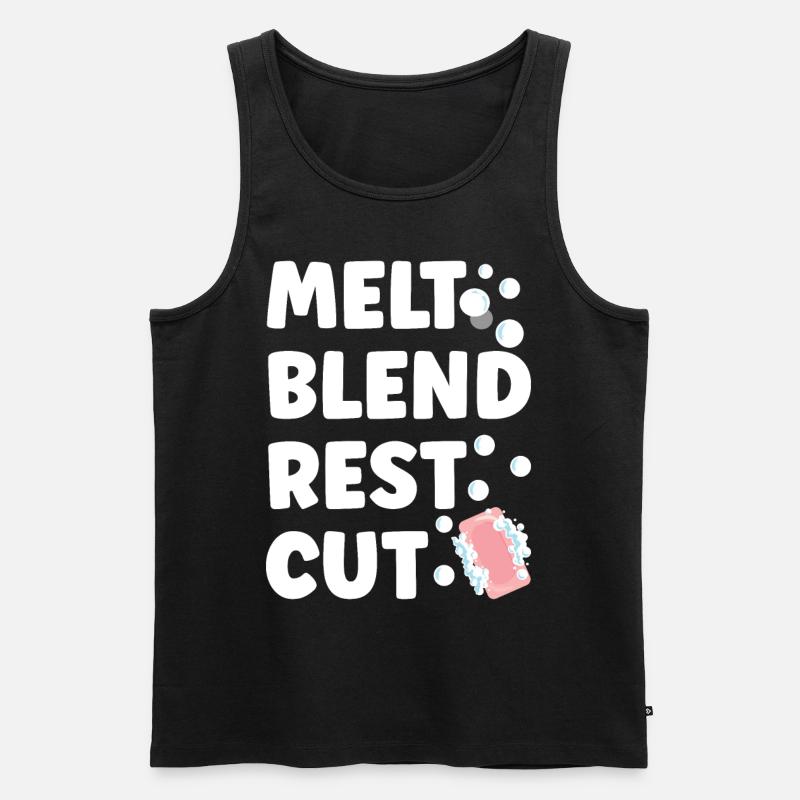 Soap maker soap making - Men's Premium Organic Tank Top - black