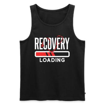 Erholung Laden Patient Erholen Überlebender - Männer Premium Bio Tank Top - Schwarz - Vorne - Michal (187cm)