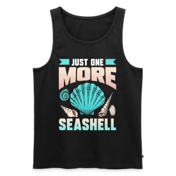 Only one mussel Mussel collectors - Men's Premium Organic Tank Top - black - Front - Michal (187cm)