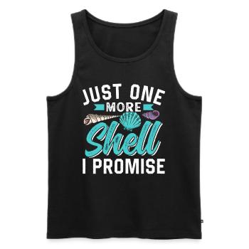 Une seule moule de plus promise Cueillez les moules - Débardeur bio Premium Homme - noir - Devant - Michal (187cm)