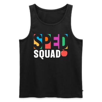 Special Education Team Teachers Special Education Profession - Men's Premium Organic Tank Top - black - Front - AI Model Male 178 light (178cm)