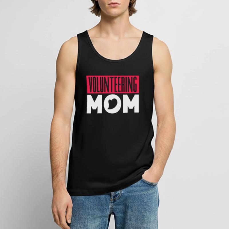 Ehrenamtliche Mutter Beruf Freiwillig Freiwilliger Männer Premium Bio Tank Top