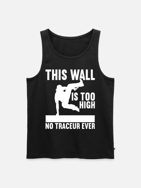 Parkour Freerunning - Men's Premium Organic Tank Top - black