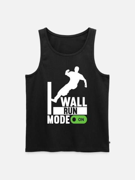 Parkour Freerunning - Men's Premium Organic Tank Top - black