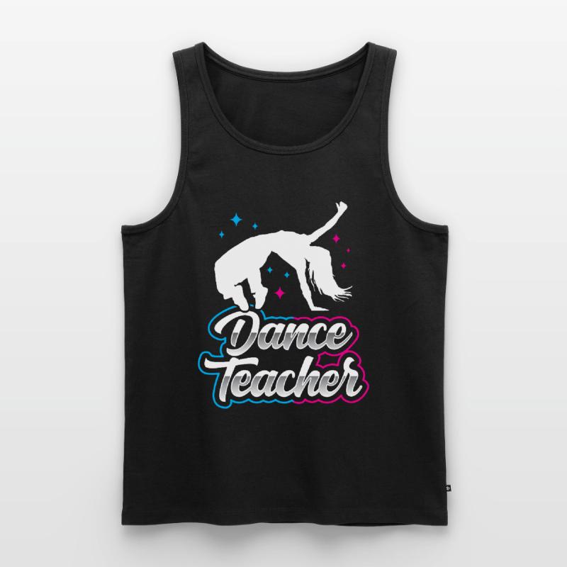 Professeur de danse Cours de danse École de danse Professeur de danse Débardeur bio Premium Homme