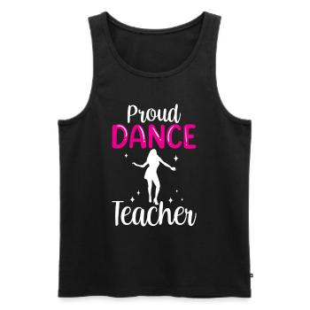 Proud Dance Teacher Girl Dance Teacher Dance Class - Débardeur bio Premium Homme - noir - Devant - Michal (187cm)