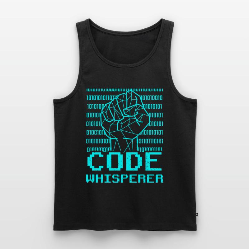 Code Flüsterer Coding Coder Programmierer Männer Premium Bio Tank Top