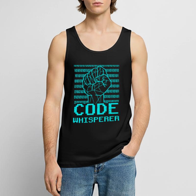Code Flüsterer Coding Coder Programmierer Männer Premium Bio Tank Top