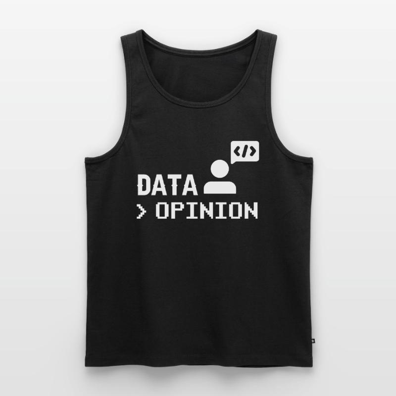 Data > Opinion Programmeur Codeur Codeur Débardeur bio Premium Homme