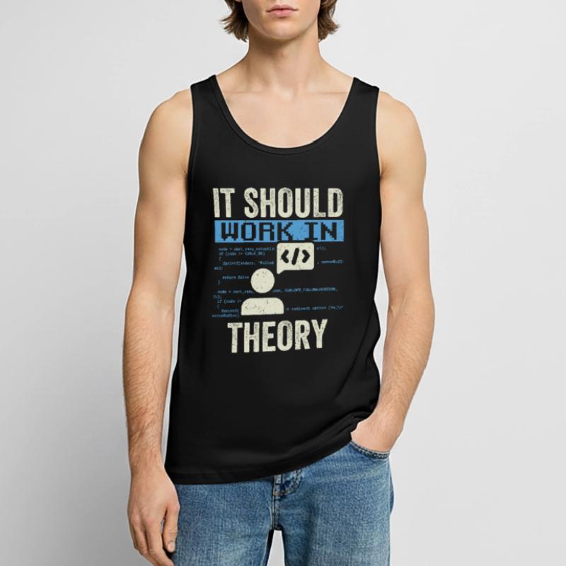 In theory, it should work code coding Men's Premium Organic Tank Top
