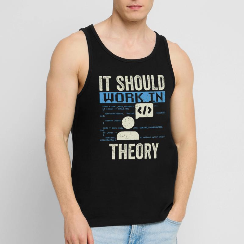 In theory, it should work code coding Men's Premium Organic Tank Top