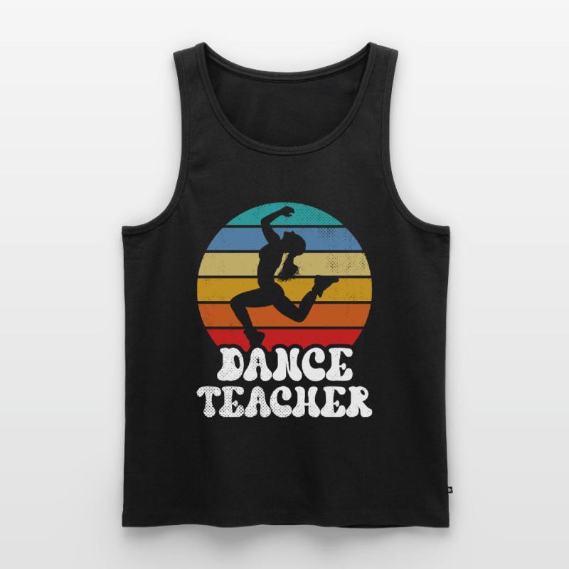 Professeur de danse École de danse Professeur de danse Cours de danse Débardeur bio Premium Homme