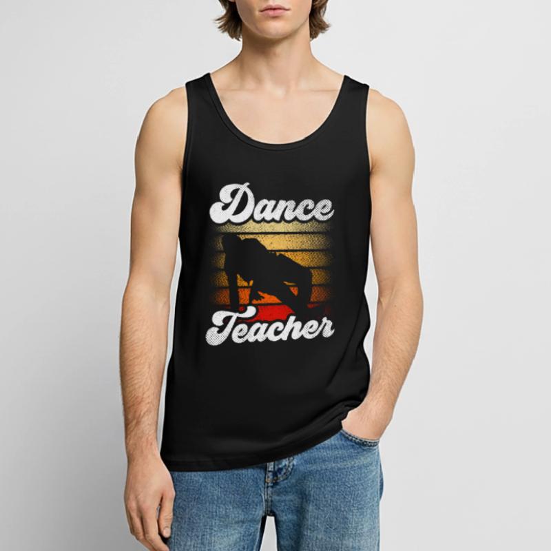 Professeur de danse Professeur de danse Cours de danse École de danse Débardeur bio Premium Homme