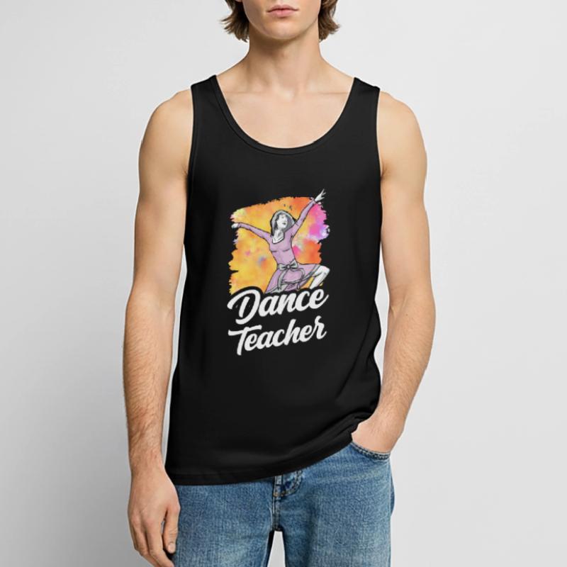Professeur de danse Cours de danse Professeur de danse École de danse Débardeur bio Premium Homme