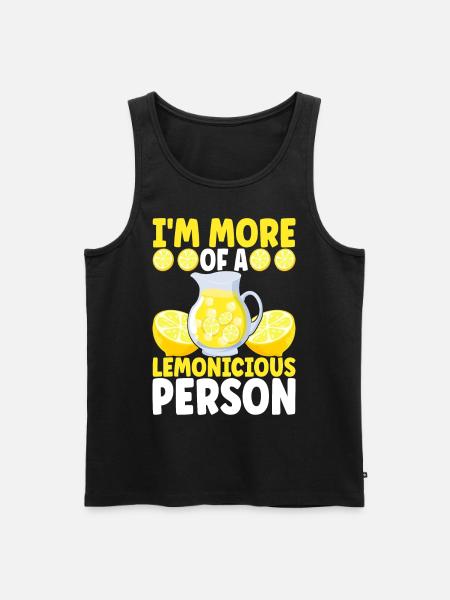 Lemonade Lemonade stand - Men's Premium Organic Tank Top - black
