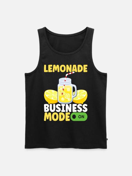 Lemonade Lemonade stand - Men's Premium Organic Tank Top - black