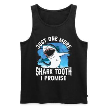 Une seule autre dent de requin promise aux requins dents de requin - Débardeur bio Premium Homme - noir - Devant - Michal (187cm)