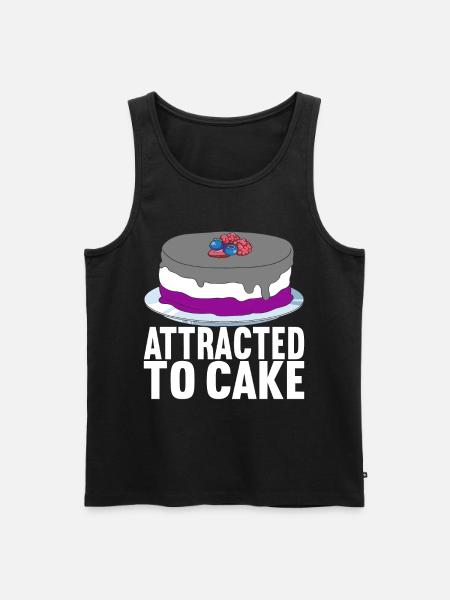 Asexuel Ace - Männer Premium Bio Tank Top - Schwarz