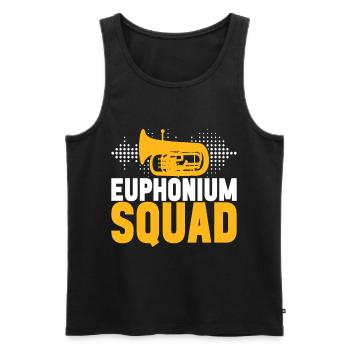 Euphonium Bariton Tenorhorn - Männer Premium Bio Tank Top - Schwarz - Vorne - AI Model Male 178 light (178cm)