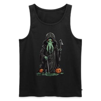 The Tentacle Magician Halloween Horror Special - Men's Premium Organic Tank Top - black - Front - Michal (187cm)
