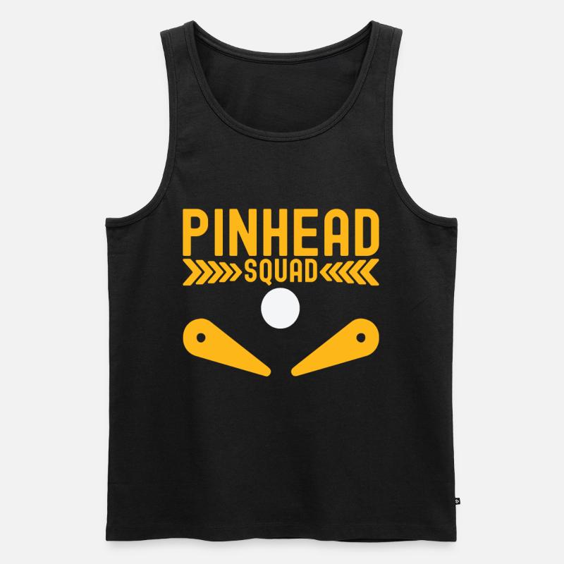 Pinball Flipper - Männer Premium Bio Tank Top - Schwarz