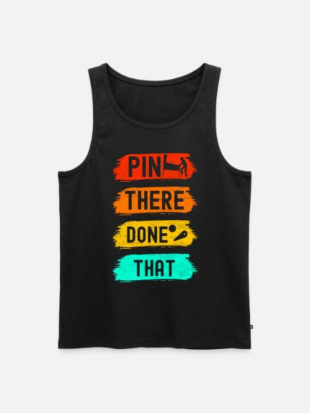 Pinball Flipper - Men's Premium Organic Tank Top - black