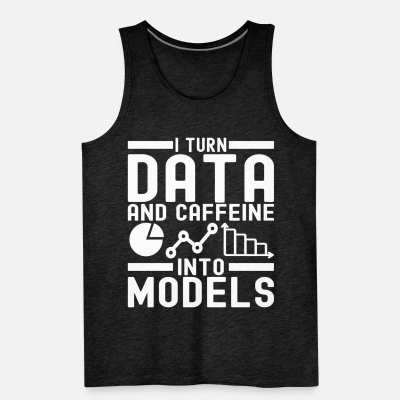 Data Science Datenanalyst Männer Premium Bio Tank Top