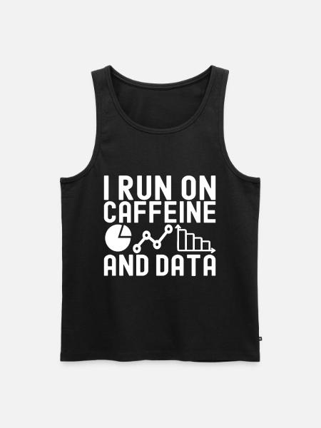 Data Science Data Analyst - Men's Premium Organic Tank Top - black