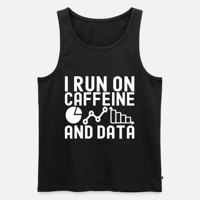 Data Science Datenanalyst - Männer Premium Bio Tank Top - Schwarz